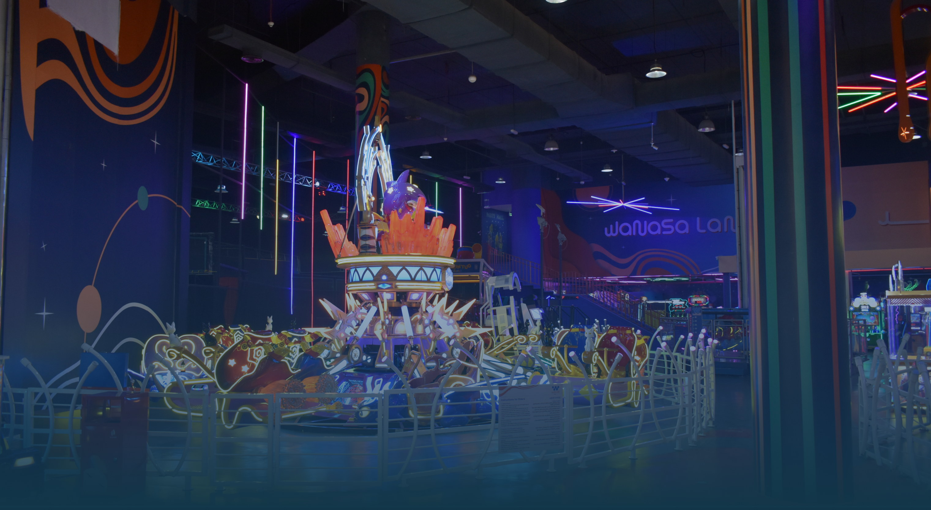 Wanasa Land indoor family entertainment center in Abu Dhabi